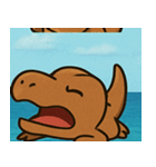 海のティラノサウルス@SFW（個別スタンプ：8）