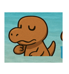 海のティラノサウルス@SFW（個別スタンプ：15）