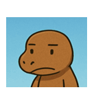 海のティラノサウルス@SFW（個別スタンプ：18）