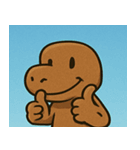 海のティラノサウルス@SFW（個別スタンプ：19）