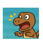 海のティラノサウルス@SFW（個別スタンプ：25）