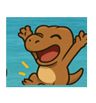 海のティラノサウルス@SFW（個別スタンプ：26）