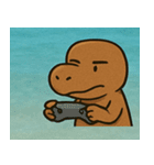 海のティラノサウルス@SFW（個別スタンプ：29）