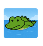 海のワニ@SFW（個別スタンプ：15）