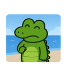 海のワニ@SFW（個別スタンプ：23）