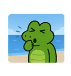 海のワニ@SFW（個別スタンプ：29）