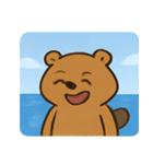 海のビーバー@SFW（個別スタンプ：5）