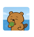 海のビーバー@SFW（個別スタンプ：11）