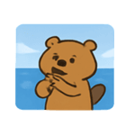 海のビーバー@SFW（個別スタンプ：13）