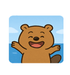 海のビーバー@SFW（個別スタンプ：17）