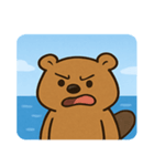 海のビーバー@SFW（個別スタンプ：18）