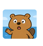 海のビーバー@SFW（個別スタンプ：20）