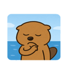 海のビーバー@SFW（個別スタンプ：22）