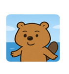 海のビーバー@SFW（個別スタンプ：23）