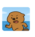 海のビーバー@SFW（個別スタンプ：24）