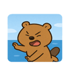海のビーバー@SFW（個別スタンプ：26）