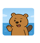 海のビーバー@SFW（個別スタンプ：28）