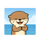 海のラッコ@SFW（個別スタンプ：6）