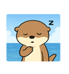 海のラッコ@SFW（個別スタンプ：7）