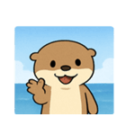 海のラッコ@SFW（個別スタンプ：17）