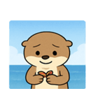海のラッコ@SFW（個別スタンプ：19）