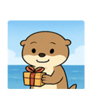 海のラッコ@SFW（個別スタンプ：20）