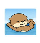 海のラッコ@SFW（個別スタンプ：25）