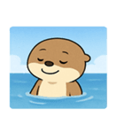 海のラッコ@SFW（個別スタンプ：28）