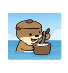 海のラッコ@SFW（個別スタンプ：29）