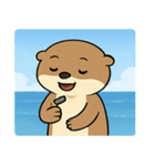 海のラッコ@SFW（個別スタンプ：31）