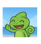 海のカメレオン@SFW（個別スタンプ：1）