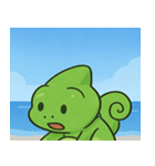 海のカメレオン@SFW（個別スタンプ：4）