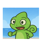 海のカメレオン@SFW（個別スタンプ：5）