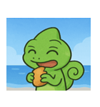 海のカメレオン@SFW（個別スタンプ：6）