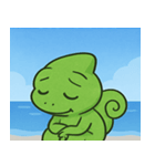 海のカメレオン@SFW（個別スタンプ：8）