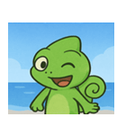 海のカメレオン@SFW（個別スタンプ：9）