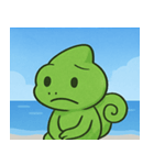 海のカメレオン@SFW（個別スタンプ：11）