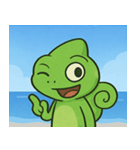 海のカメレオン@SFW（個別スタンプ：13）
