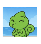 海のカメレオン@SFW（個別スタンプ：15）
