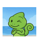 海のカメレオン@SFW（個別スタンプ：16）