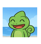 海のカメレオン@SFW（個別スタンプ：17）