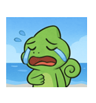 海のカメレオン@SFW（個別スタンプ：21）
