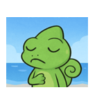 海のカメレオン@SFW（個別スタンプ：22）