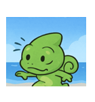 海のカメレオン@SFW（個別スタンプ：24）