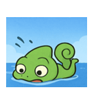 海のカメレオン@SFW（個別スタンプ：28）