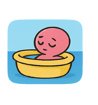 海のフラミンゴ2@SFW（個別スタンプ：16）