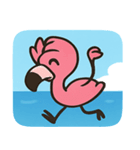 海のフラミンゴ2@SFW（個別スタンプ：27）