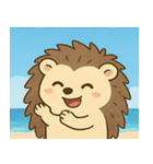 海のハリネズミ@SFW（個別スタンプ：6）
