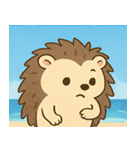 海のハリネズミ@SFW（個別スタンプ：7）
