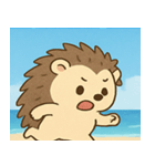 海のハリネズミ@SFW（個別スタンプ：8）